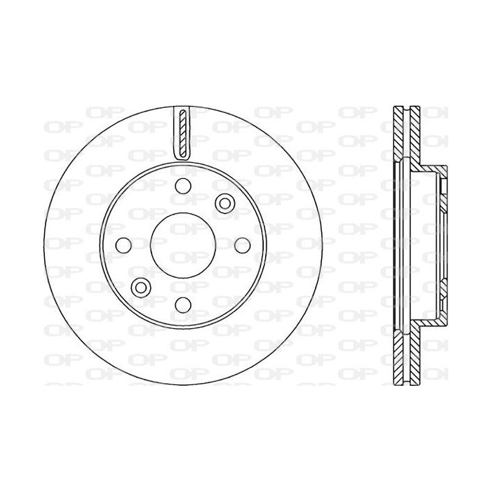 OPEN PARTS Bremsscheibe BDA2359.20