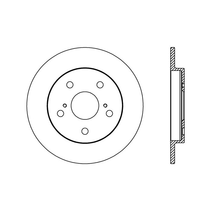 OPEN PARTS Bremsscheibe BDA2397.10