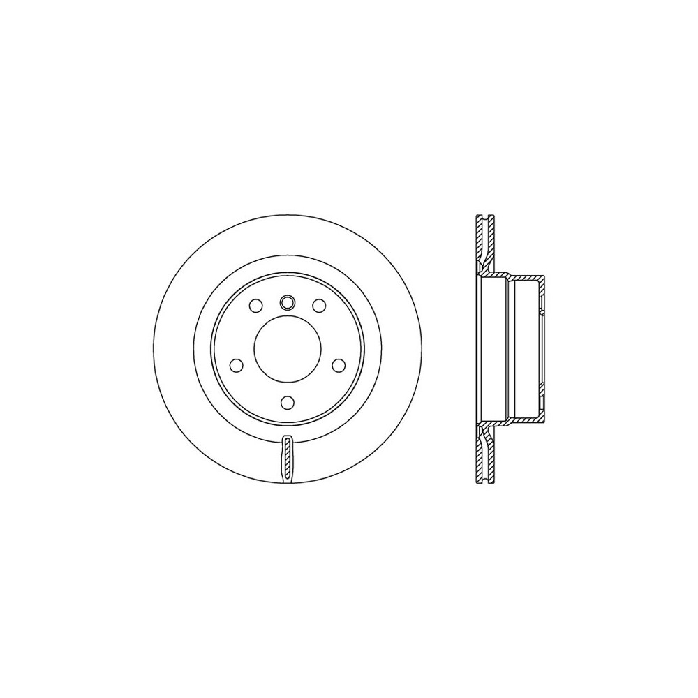 OPEN PARTS Bremsscheibe BDA2532.20