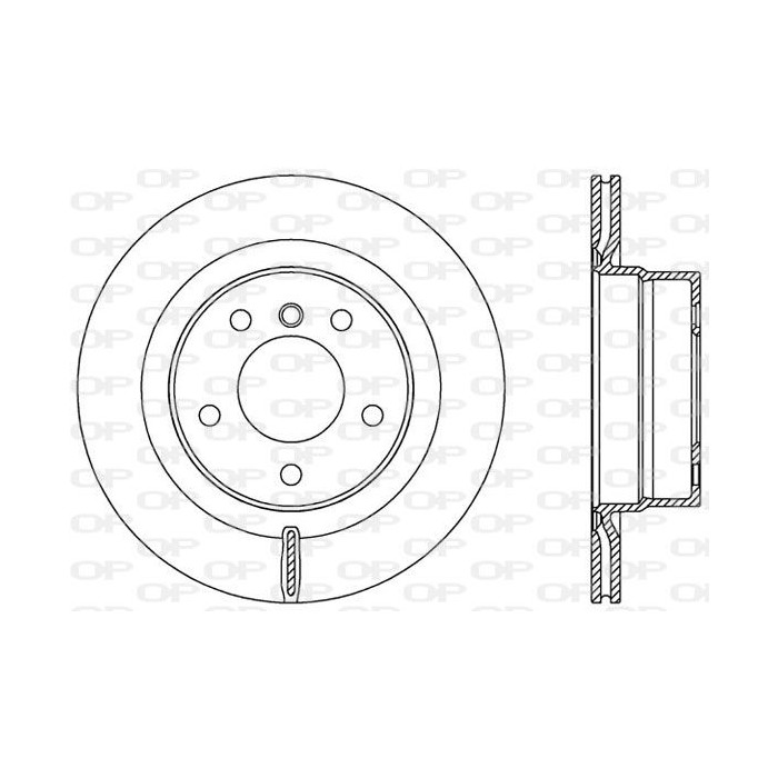 OPEN PARTS Bremsscheibe BDA2532.20