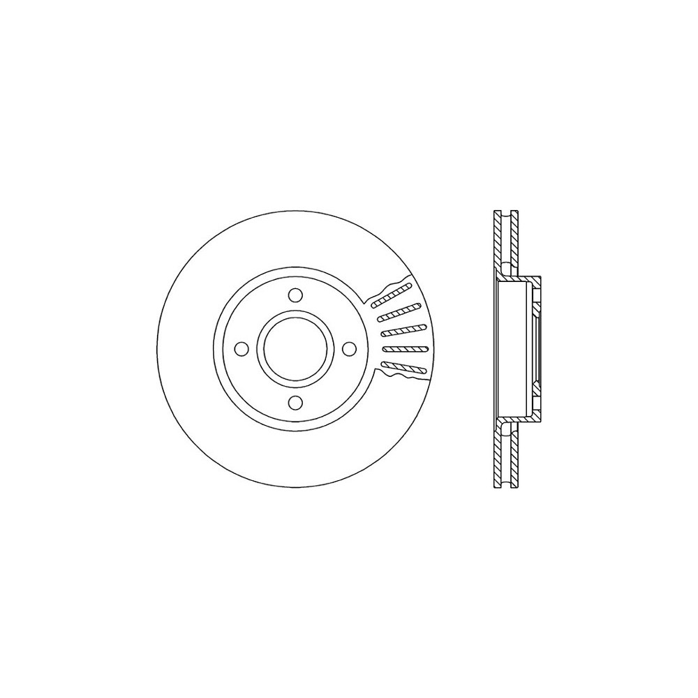 OPEN PARTS Bremsscheibe BDR1190.20