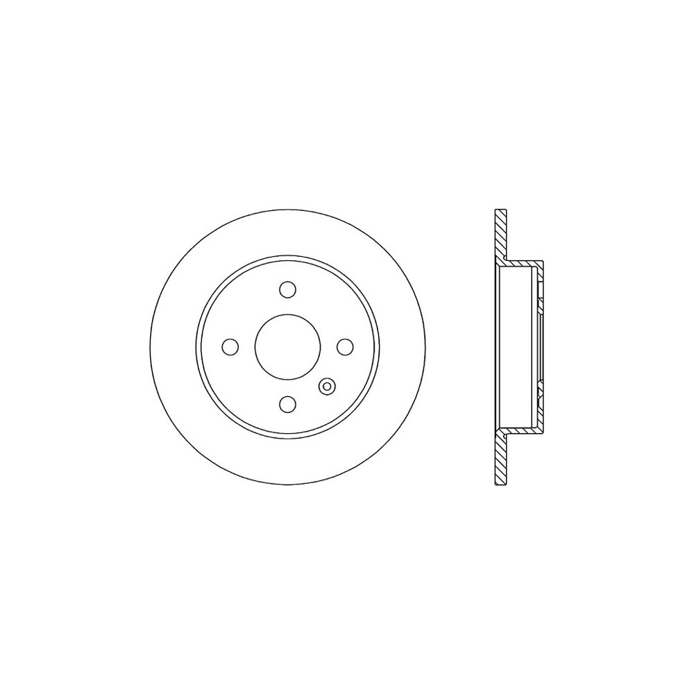 OPEN PARTS Bremsscheibe BDR1810.10