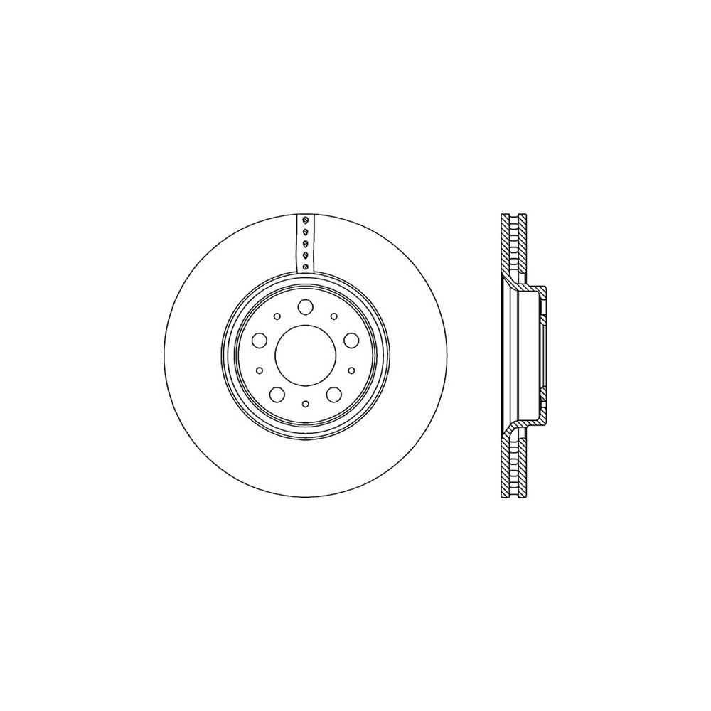 OPEN PARTS Bremsscheibe BDR1976.20