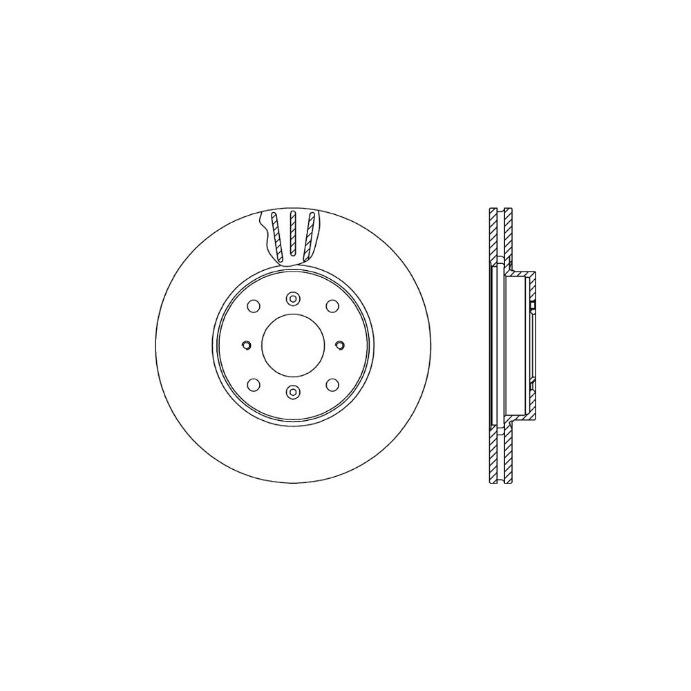 OPEN PARTS Bremsscheibe BDR2265.20