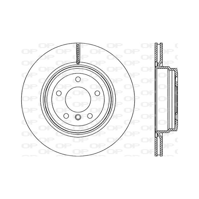 OPEN PARTS Bremsscheibe BDR2277.20