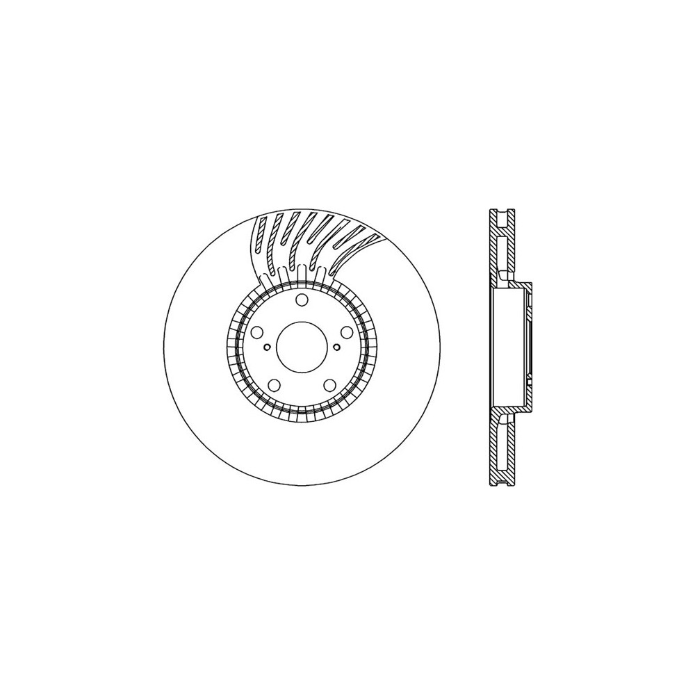 OPEN PARTS Bremsscheibe BDR2285.20