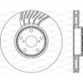 OPEN PARTS Bremsscheibe BDR2285.20