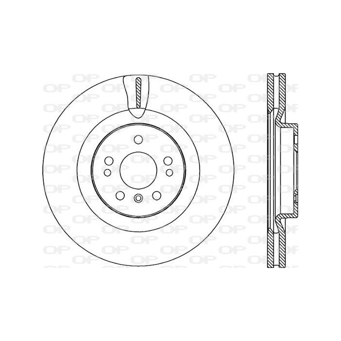 OPEN PARTS Bremsscheibe BDR2294.20