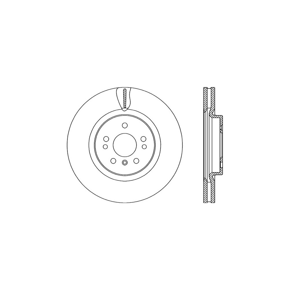 OPEN PARTS Bremsscheibe BDR2295.20