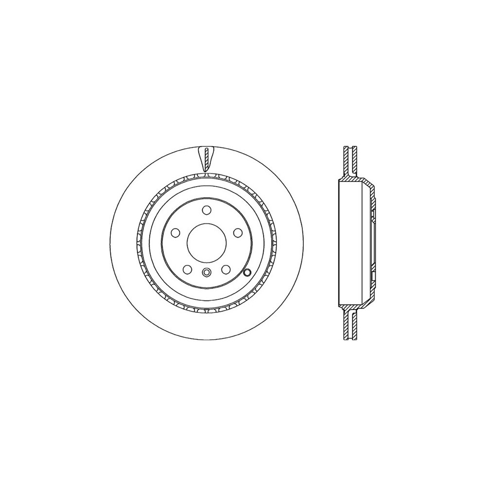 OPEN PARTS Bremsscheibe BDR2297.20
