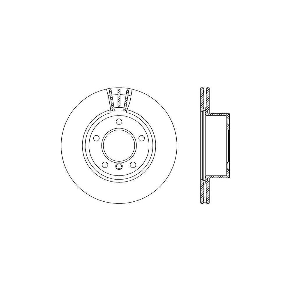 OPEN PARTS Bremsscheibe BDR2329.20