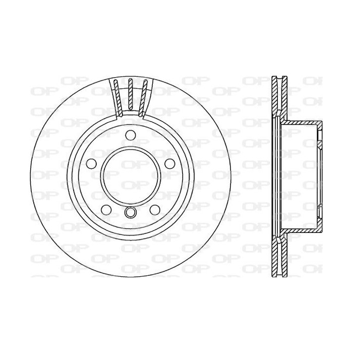 OPEN PARTS Bremsscheibe BDR2329.20