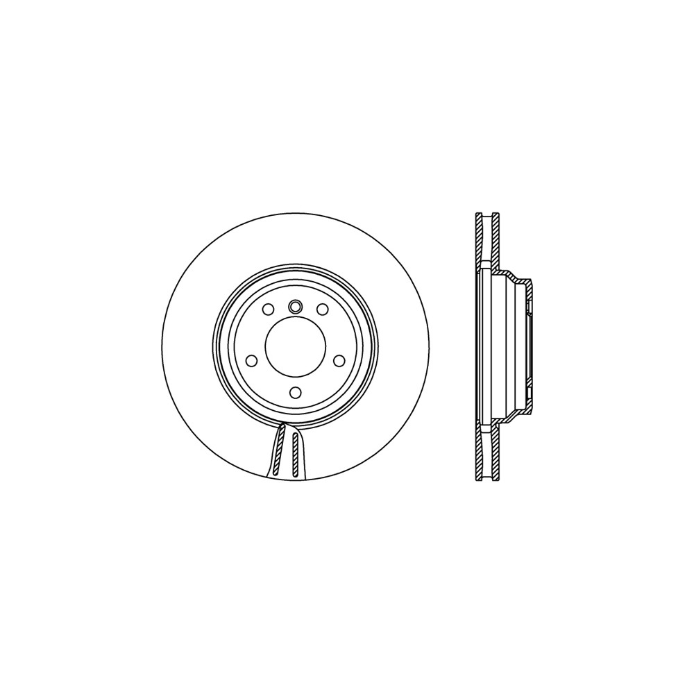 OPEN PARTS Bremsscheibe BDR2398.20
