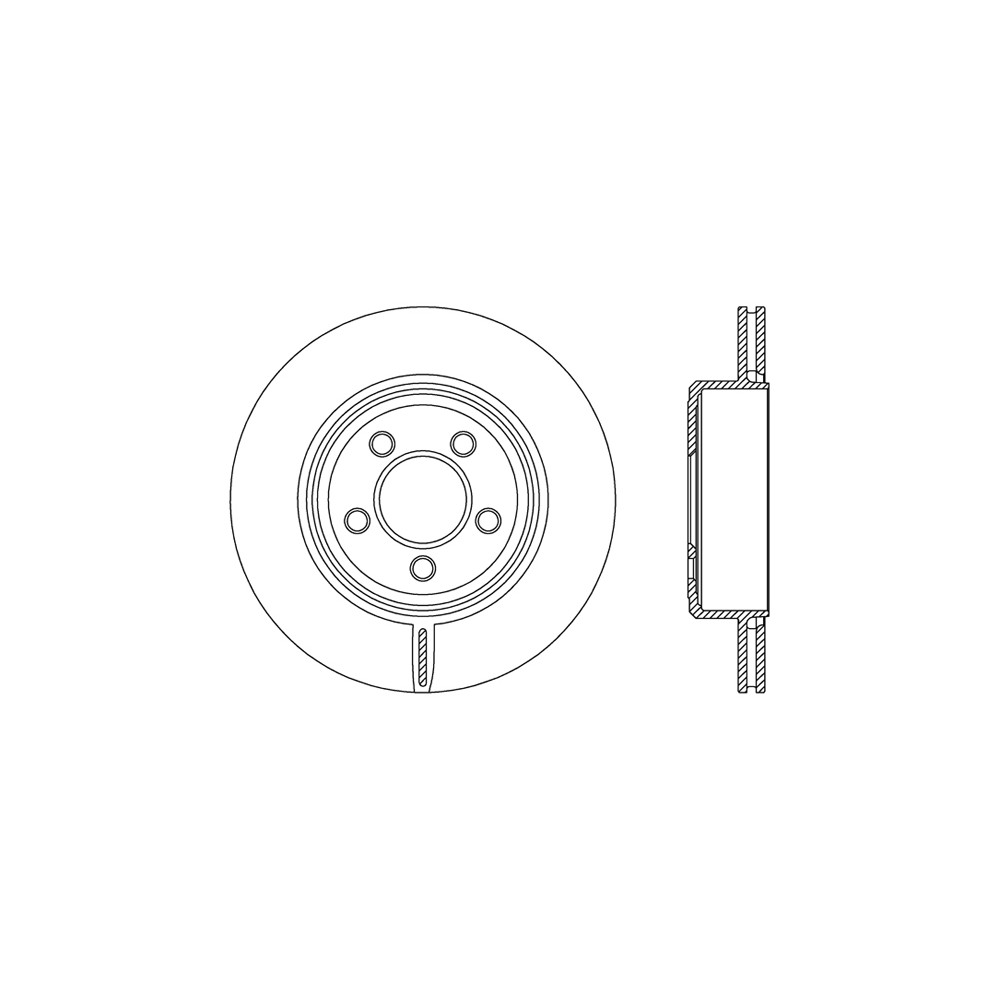 OPEN PARTS Bremsscheibe BDR2481.20