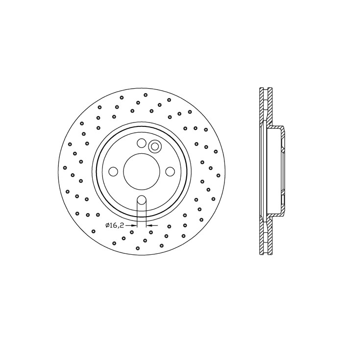OPEN PARTS Bremsscheibe BDR2614.20