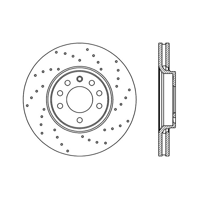 OPEN PARTS Bremsscheibe BDRS1990.25
