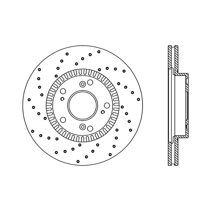 OPEN PARTS Bremsscheibe BDRS2162.25
