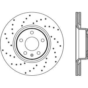 OPEN PARTS Bremsscheibe BDRS2268.25