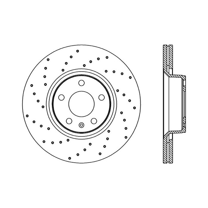 OPEN PARTS Bremsscheibe BDRS2268.25