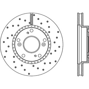 OPEN PARTS Bremsscheibe BDRS2274.25