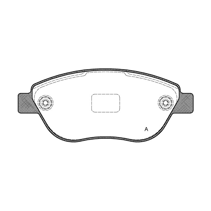 OPEN PARTS Bremsbelagsatz, Scheibenbremse BPA0859.10