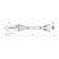 OPEN PARTS Antriebswelle DRS6036.00