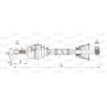 OPEN PARTS Antriebswelle DRS6131.00