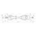 OPEN PARTS Antriebswelle DRS6141.00