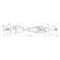 OPEN PARTS Antriebswelle DRS6146.00