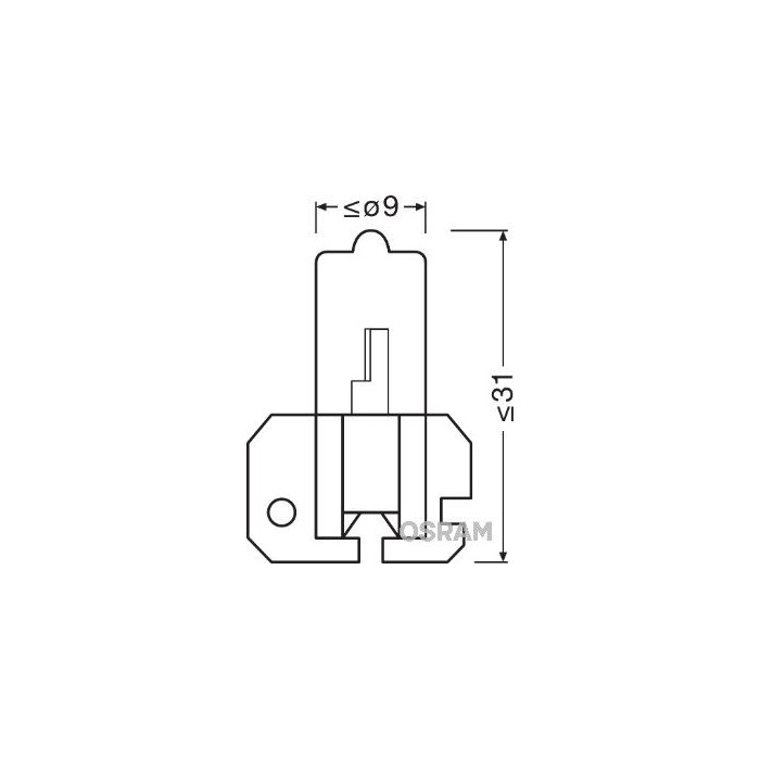 OSRAM ORIGINAL Glühlampe, Hauptscheinwerfer 64173