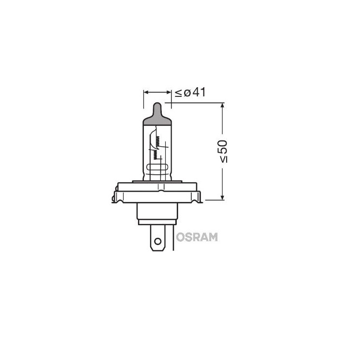 OSRAM ORIGINAL Glühlampe, Fernscheinwerfer 64183