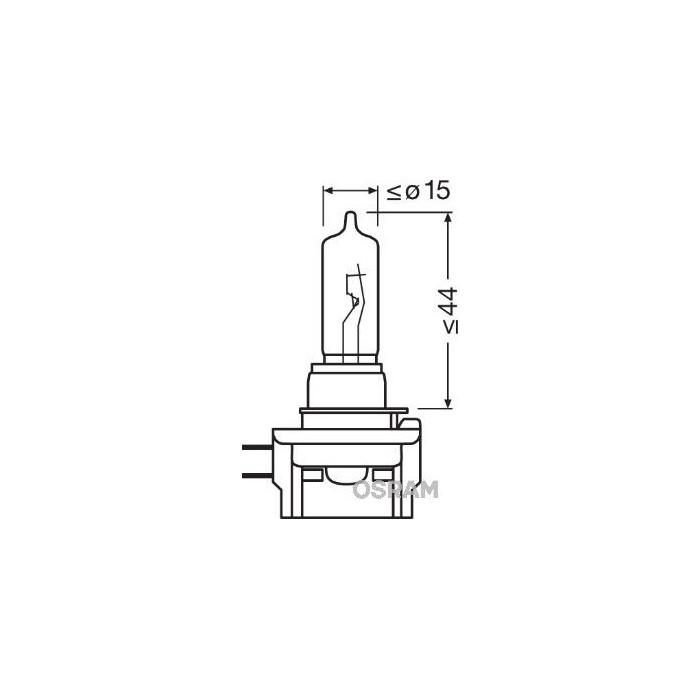 OSRAM ORIGINAL Glühlampe, Fernscheinwerfer 64243