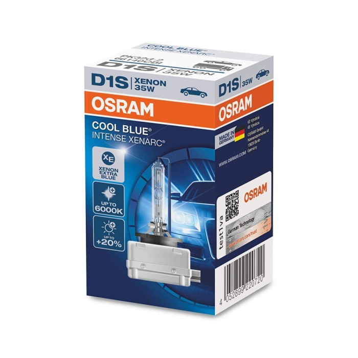 OSRAM XENARC COOL BLUE INTENSE Glühlampe, Fernscheinwerfer 66140CBI