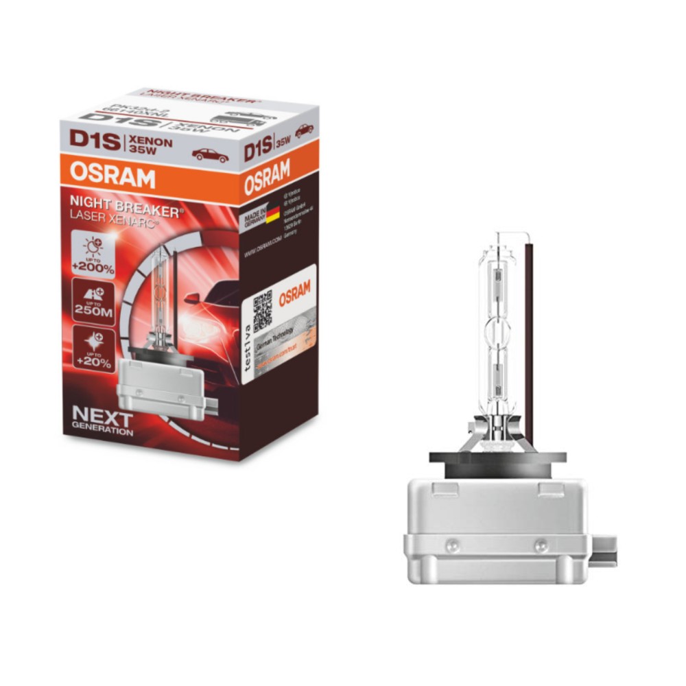 OSRAM XENARC® NIGHT BREAKER® LASER Glühlampe, Fernscheinwerfer 66140XNL