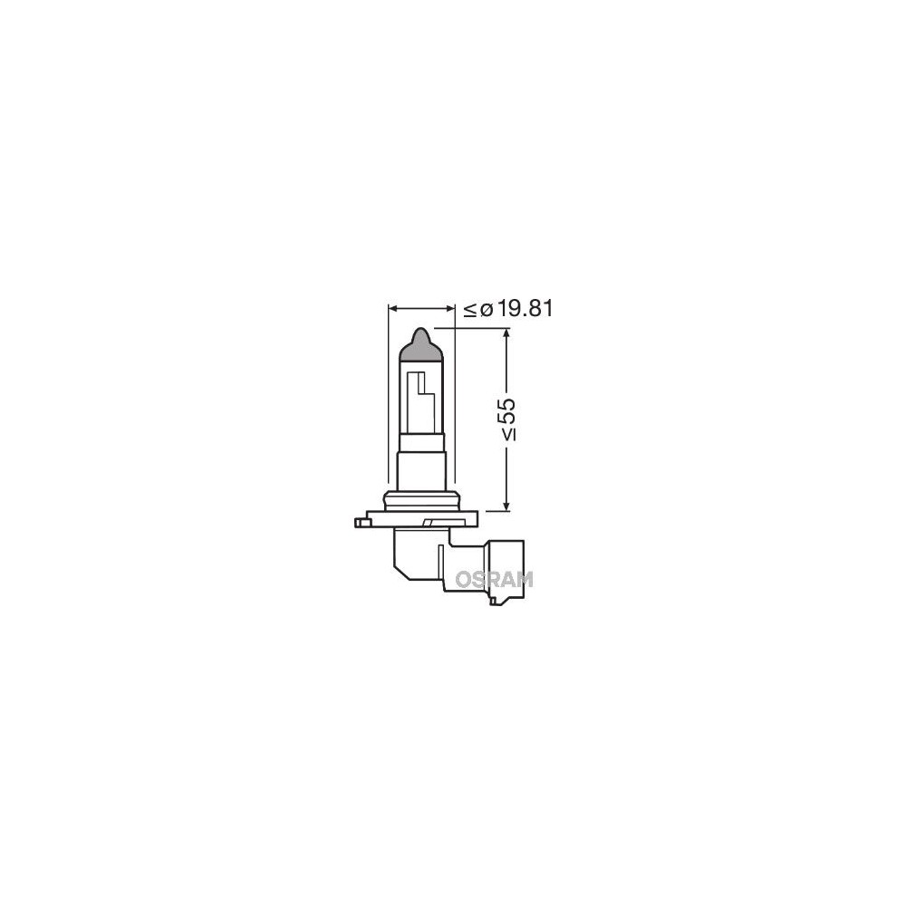 OSRAM ORIGINAL Glühlampe, Hauptscheinwerfer 9145