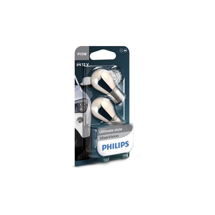 PHILIPS SilverVision Glühlampe 12496SVB2