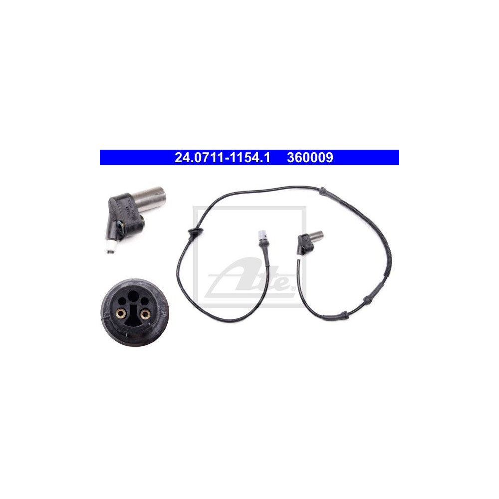 ATE Sensor, Raddrehzahl 24.0711-1154.1