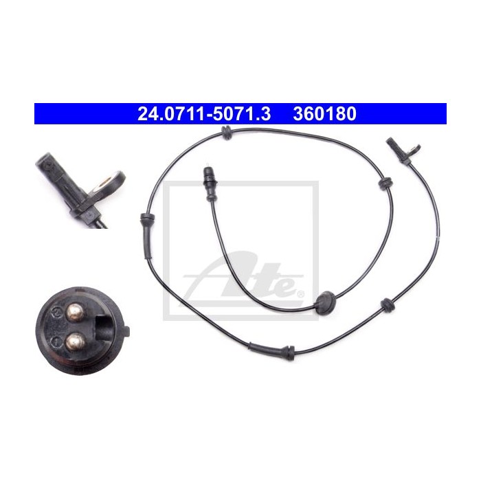 ATE Sensor, Raddrehzahl 24.0711-5071.3