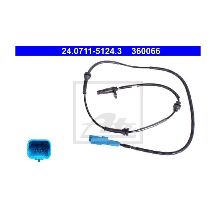 ATE Sensor, Raddrehzahl 24.0711-5124.3