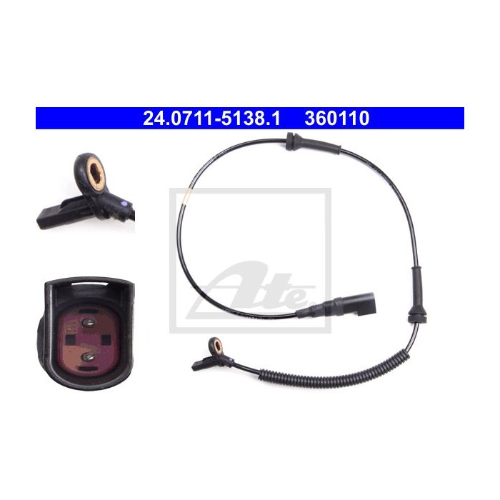 ATE Sensor, Raddrehzahl 24.0711-5138.1