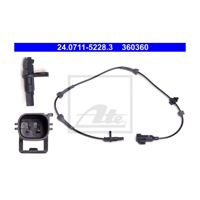 ATE Sensor, Raddrehzahl 24.0711-5228.3