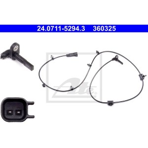 ATE Sensor, Raddrehzahl 24.0711-5294.3