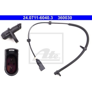 ATE Sensor, Raddrehzahl 24.0711-6040.3