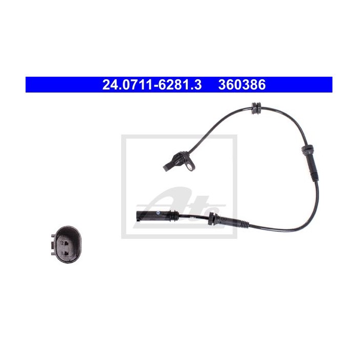 ATE Sensor, Raddrehzahl 24.0711-6281.3