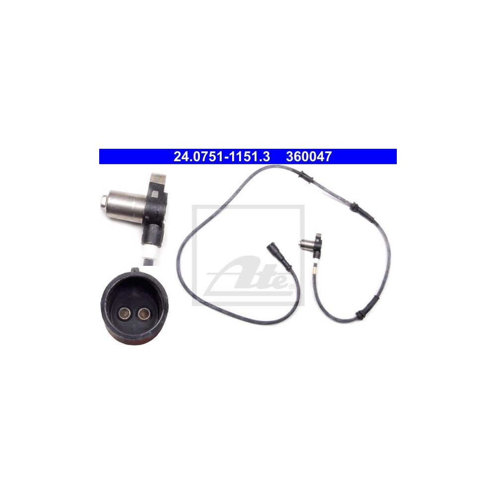 ATE Sensor, Raddrehzahl 24.0751-1151.3