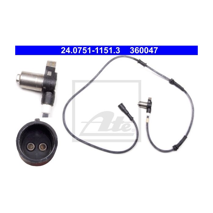 ATE Sensor, Raddrehzahl 24.0751-1151.3