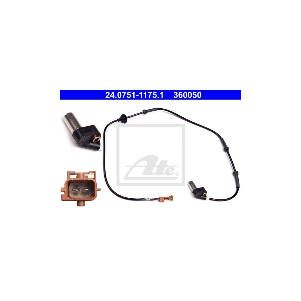 ATE Sensor, Raddrehzahl 24.0751-1175.1