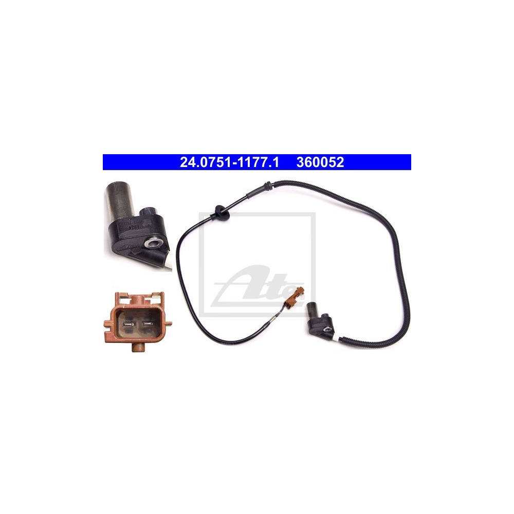ATE Sensor, Raddrehzahl 24.0751-1177.1