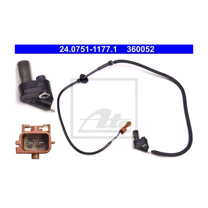ATE Sensor, Raddrehzahl 24.0751-1177.1