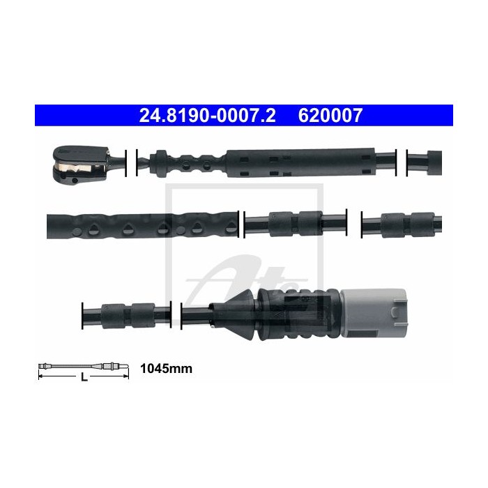 ATE Warnkontakt, Bremsbelagverschleiß 24.8190-0007.2